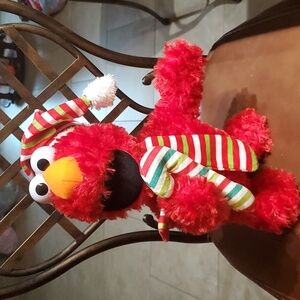Sesame Street Christmas Singing and Dancing Plush 2021 Side Stepper EUC Works